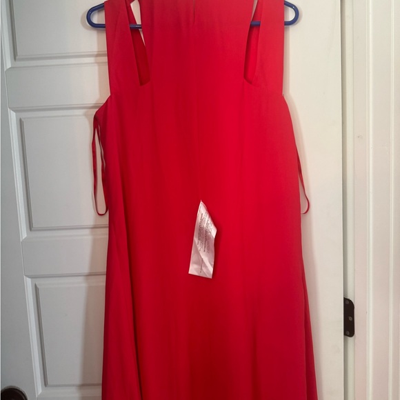 BCBGMAXAZRIA Red Berry Hi-Low Sleeveless Dress Size Small - Picture 5 of 6